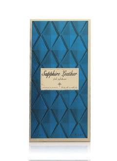 IBRAHEEM AL.QURASHI Ibraheem Al Qurashi Sapphire Leather Eau de Parfum – 75ml | Luxurious Leather & Woody Fragrance | Long-Lasting with Amber, Birch Wood & Tonka Bean  - Image 3