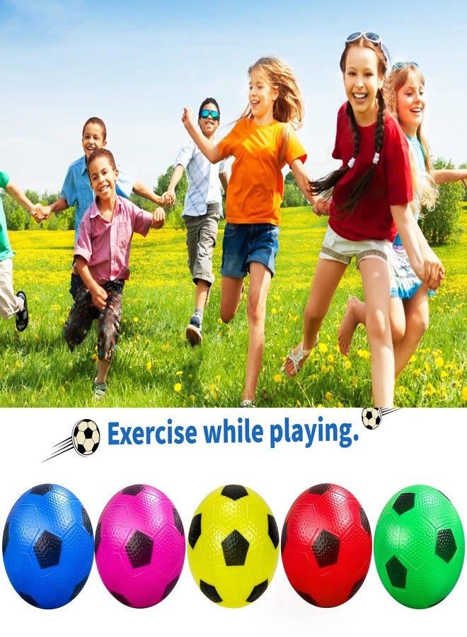 Ynanimery 12 Pack Mini Soccer Balls for Kids, 4'' Inflatable Mini Balls for Indoor Outdoor Games, Small Soccer Ball for Pool Beach Garden Sports Game Party Supplies - Image 3