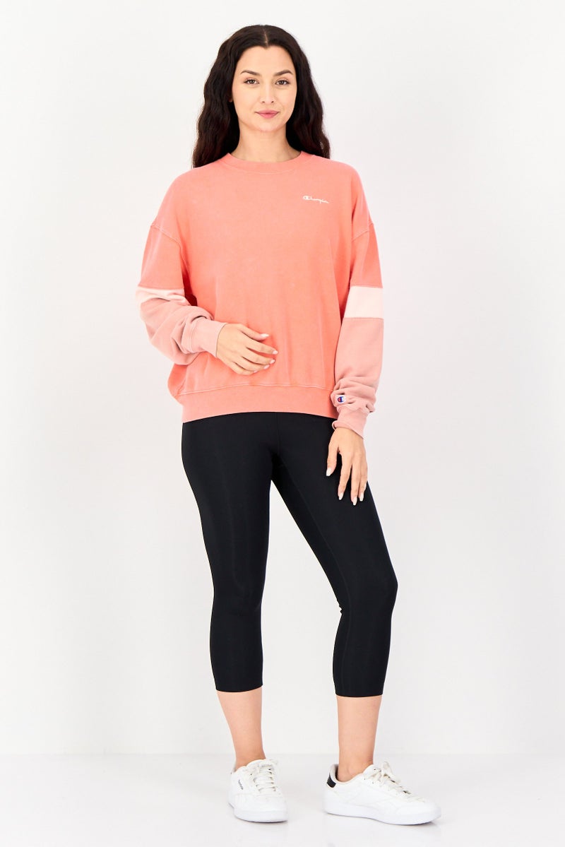 Champion Women Sportswear Fit Long Sleeves Outdoor Sweatshirt, Multicolor - Image 4