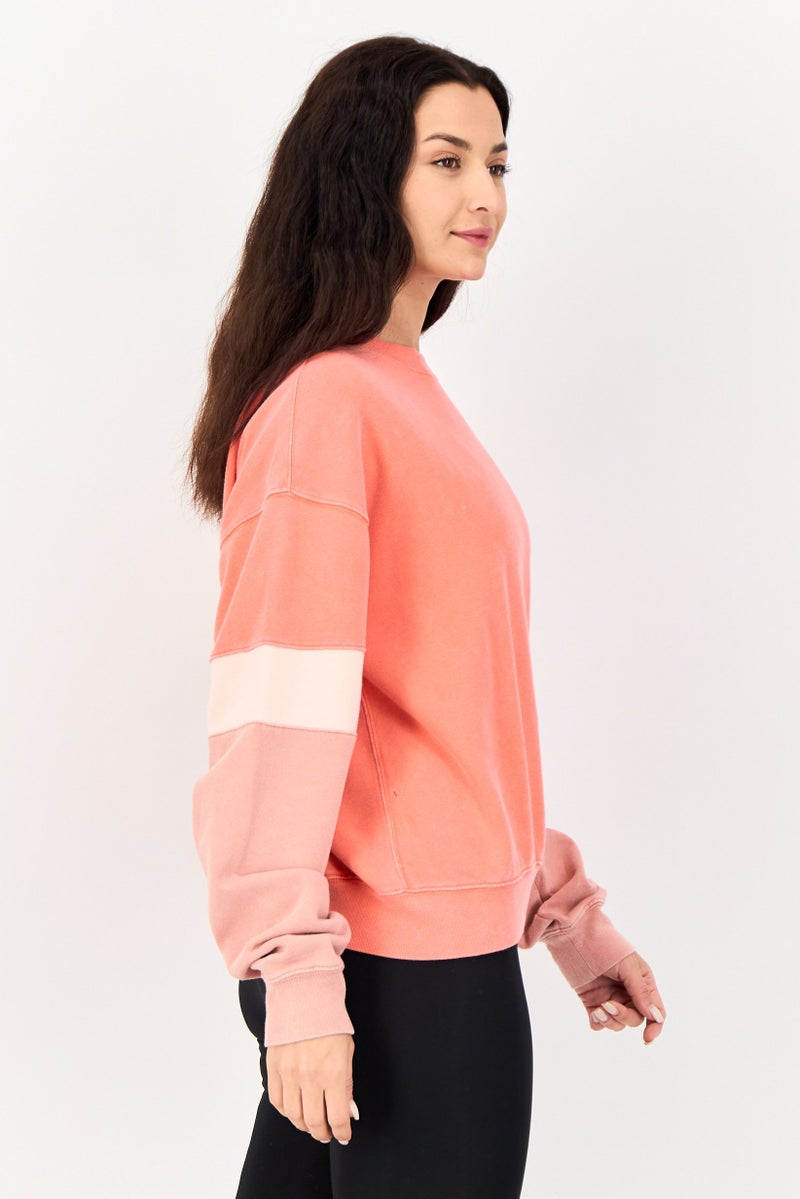 Champion Women Sportswear Fit Long Sleeves Outdoor Sweatshirt, Multicolor - Image 2