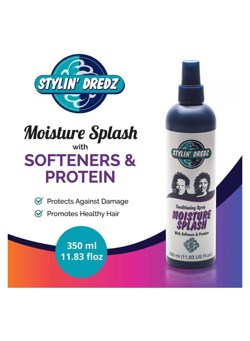Stylin Dredz Moisture Splash Conditioning Hair Care Spray - Image 1