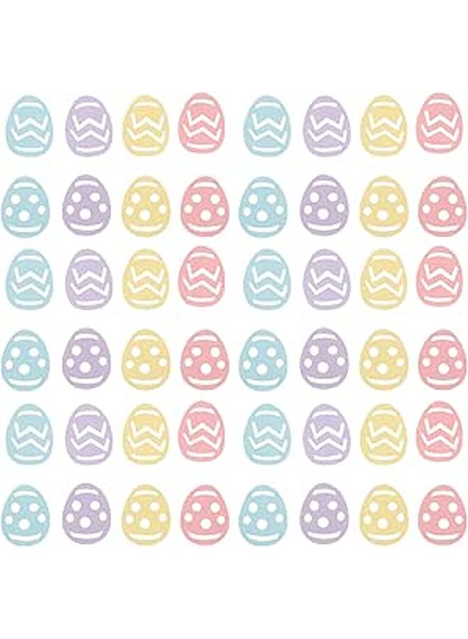 Easter Confetti Eggs 100pcs Colorful Paper Filling For Spring Table Decorations - Image 1