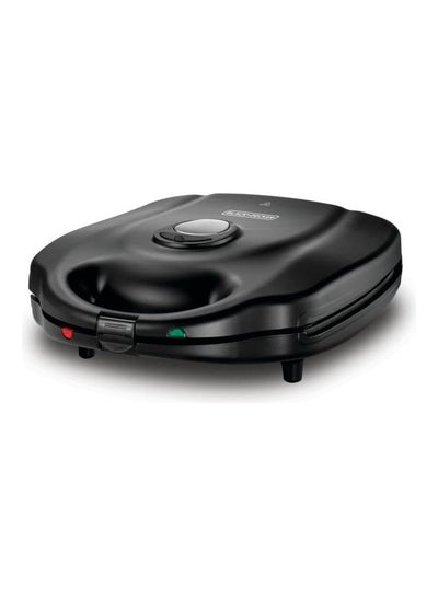 Black+Decker +DECKER Sandwich Maker & Grill with Interchangeable Plate 2-in-1 4 Slice 1400 W TS4120-B5
