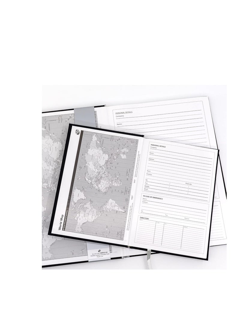 Pukka Pad Pukka ST-7357250 A4 Casebound Book, 90gsm, 192 Pages, Silver, PacK OF 1 - Image 4