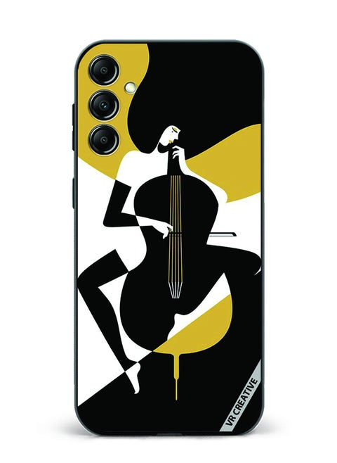 Protective Case Cover For Samsung Galaxy A15 5G/A15 Girl With Instrument Design Multicolour