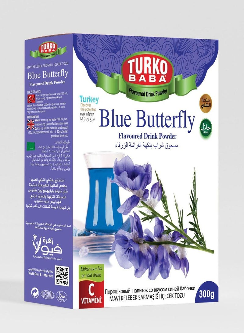 TURKO BABA Blue Butterfly Flavored Drink Powder