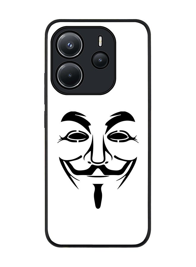 Stylizedd غطاء لجهاز Xiaomi Redmi Note 14 4G 4G، حماية كاميرا نحيفة، غطاء هاتف مضاد للصدمات - قناع فنديتا - Image 1