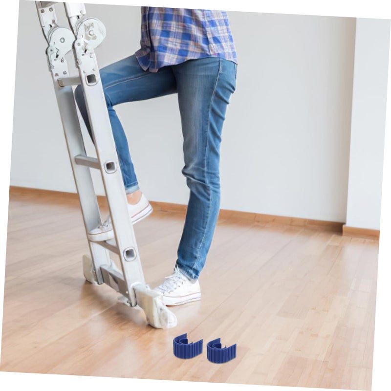 Blue Ladder Topper Caps 2 Pack Non Slip Aluminum End Covers For Telescopic Ladders - Image 5