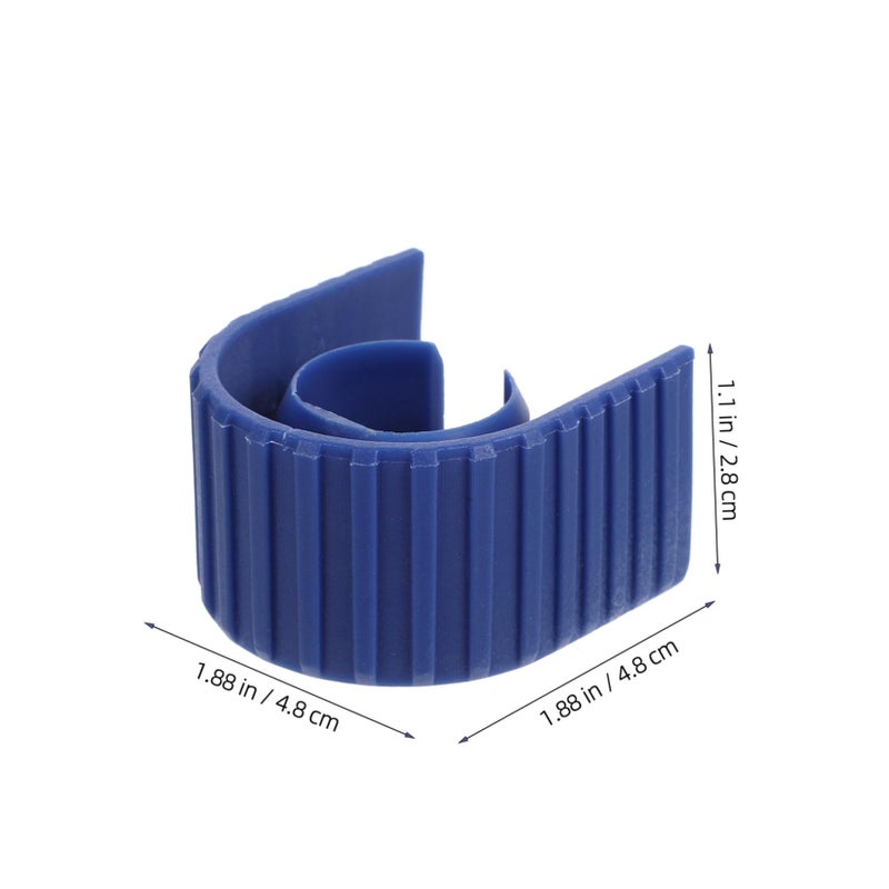 Blue Ladder Topper Caps 2 Pack Non Slip Aluminum End Covers For Telescopic Ladders - Image 3