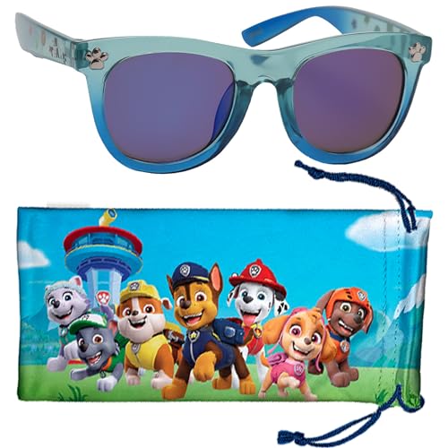 Sun-Staches ARKAID Sun-Staches Paw Patrol Sunglasses for Kids - Stylish, Comfortable & Durable UV-Protective Kids Sunglasses with Soft Carrying Case - Officially Licensed Paw Patrol Merchandise - Image 1