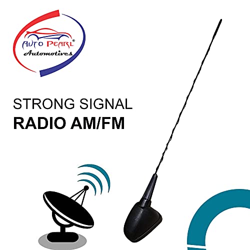 Auto Pearl - APA118 Vehicle Roof Mount Rubber Antenna Mast Flexible Car Antenna with Anti-Theft Design and Car Wash Safe - Black -XL6 -ANT050XL6 - Image 3