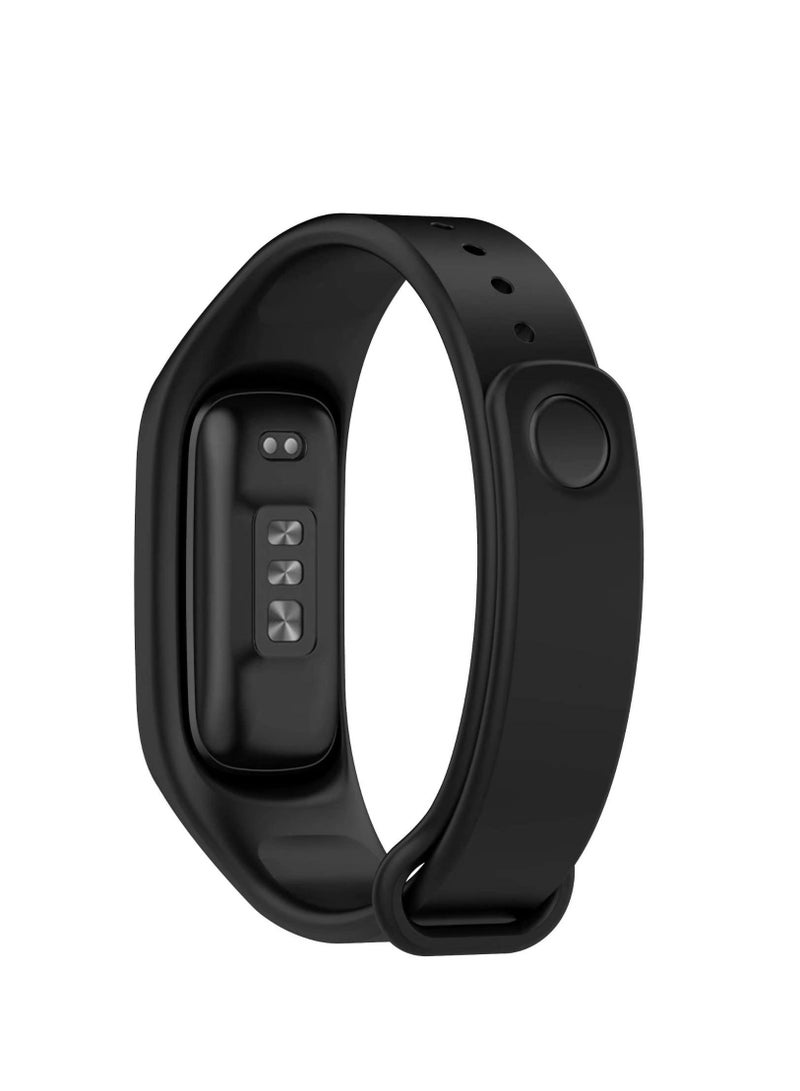 Compatible with OPPO Band Replacement Band - Replacement TPU Wrist Watch Band Strap Compatible with OPPO Band/One Plus Band (Black) - Image 2