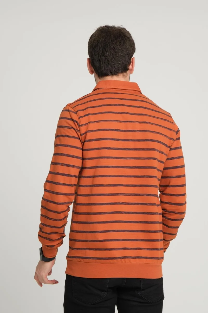 الكسندر جاردي Polo Neck Sweatshirt(Wk25386)