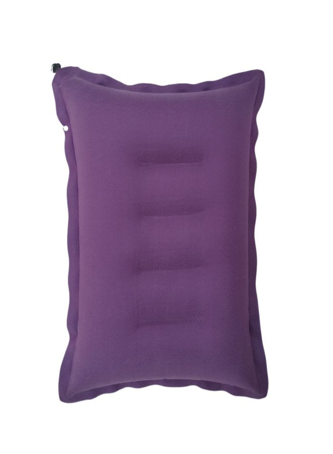 RAV Soft Cotton Travelling Air Pillow, Compact and Lightweight Pillow, Easy to Carry, Neck Support headrest Pillow During Travelling in Bus, Train,Flight. (Pack of 1 Multicolour). - Image 2