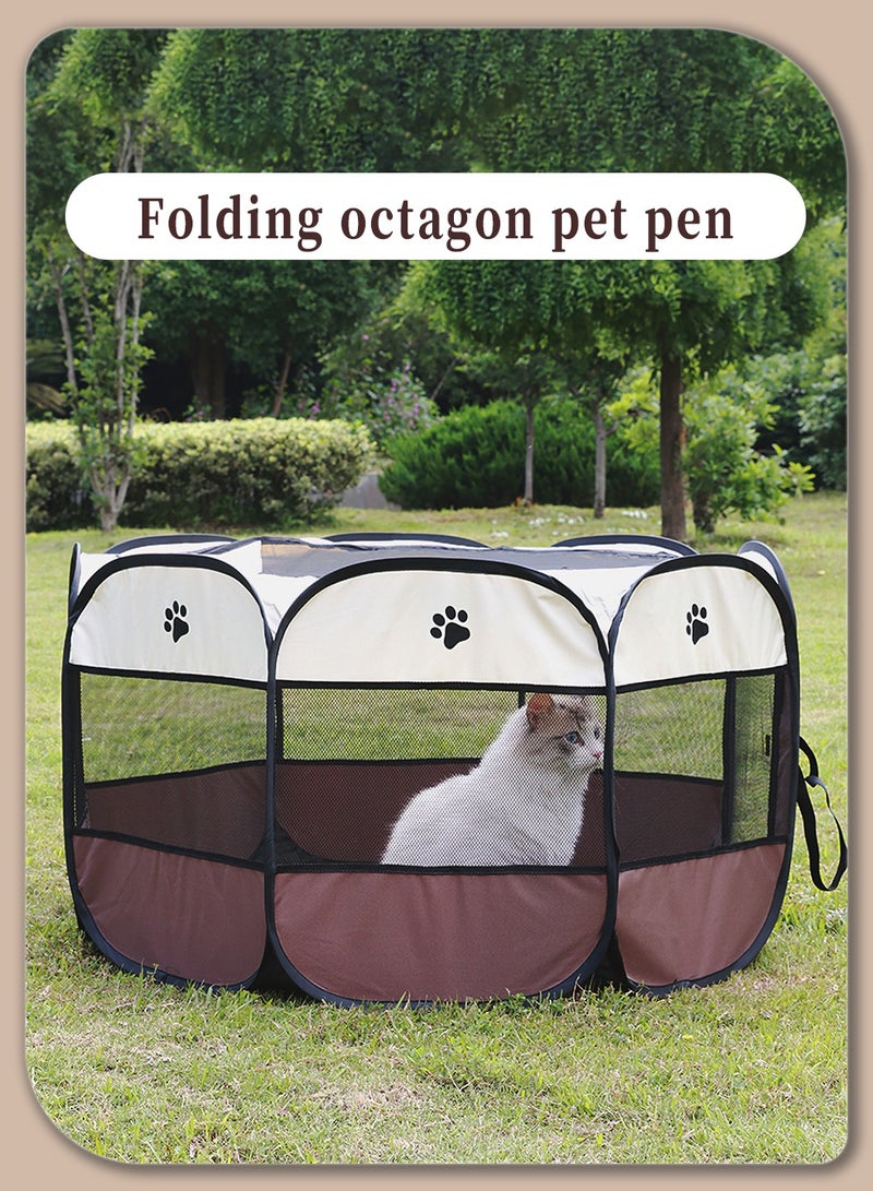LEOKOR Folded Waterproof Octagon Oxford Tent Cage - Image 2