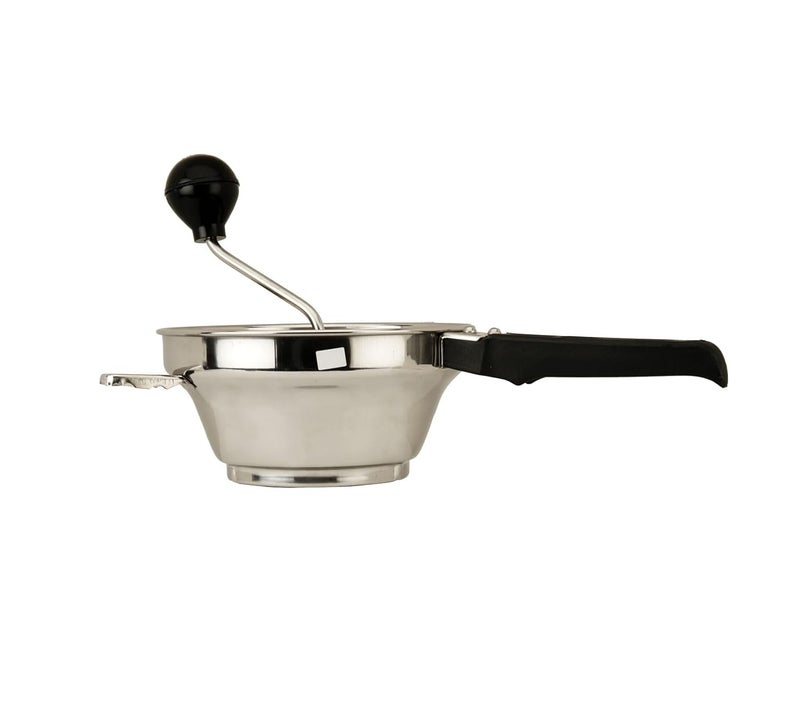 Anjali ZICR02 Puran Machine Delux stainless steel 5 attachements for different preparations with 5 Jali Steel 5piece farsan jali puran jali bundi jalisev jali - Image 4