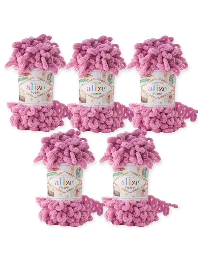 ALIZE Eliza Bovey Wool Yarn 5pcs 98