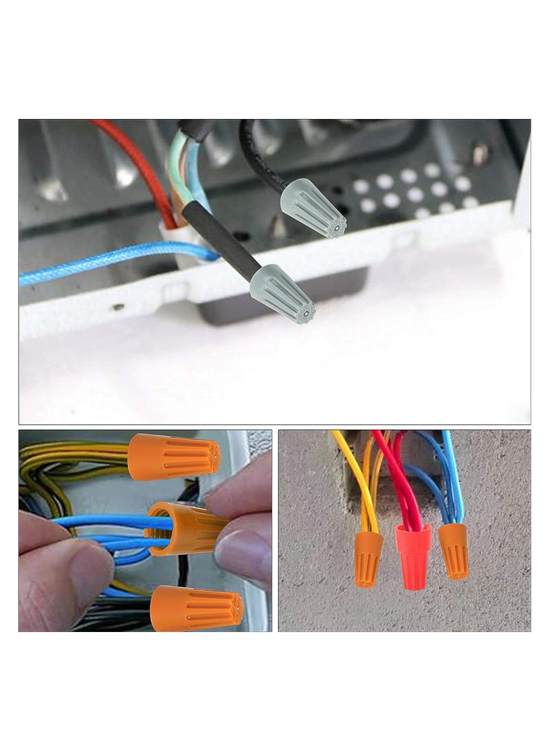 158 Pcs Wire Connectors Nuts Kit - Electrical Twist Wiring Splice Screw Caps Assortment  - Image 5