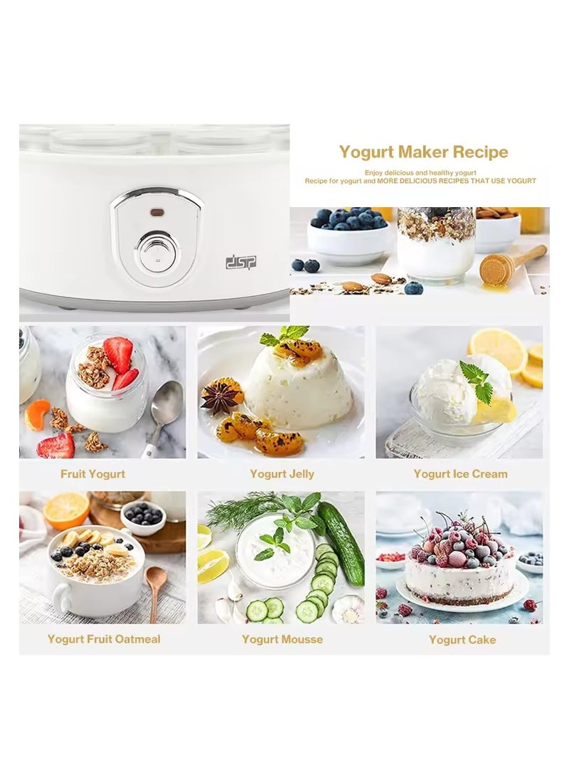 DSP - DSP Professional Signature Yogurt Maker 1.5L 7 Cups - Image 1