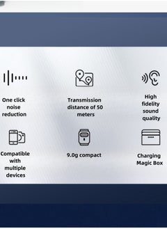 Generic Wireless collar clip microphone dedicated noise reduction live streaming device with 8 hours of long battery life  Universal joint  - Image 2