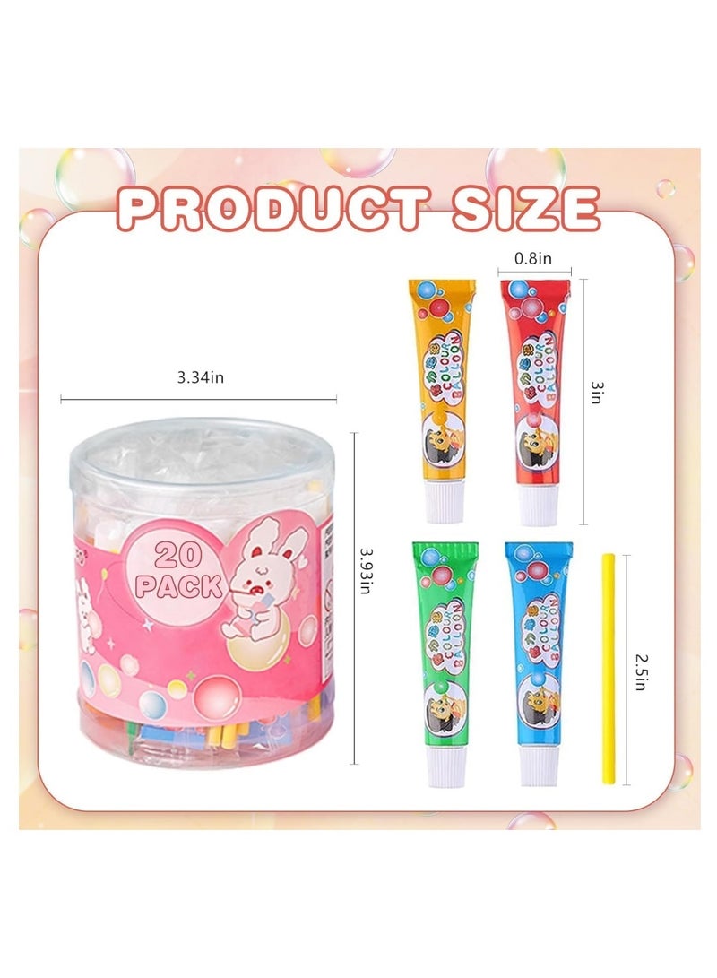 DAILYCHIC Blow Bubbles Toys,20Pcs Large Bubble Balloons for Kids Outside Party Birthday Gift, Bubble Blowing Products, Bubble Toys, Bubble Balloon, Toddler Outdoor Toys - Image 3