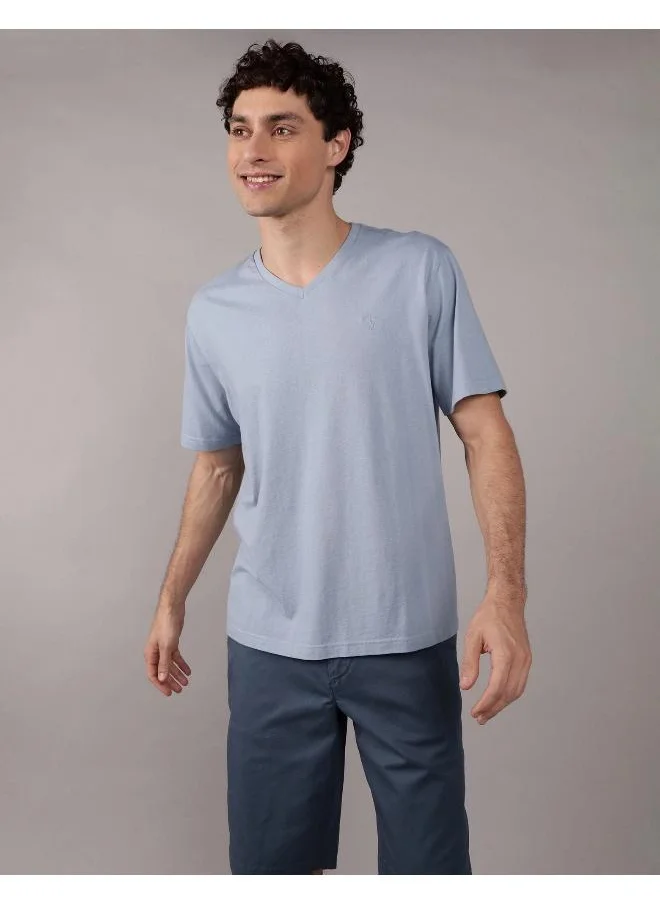 امريكان ايجل AE Super Soft Icon V-Neck T-Shirt