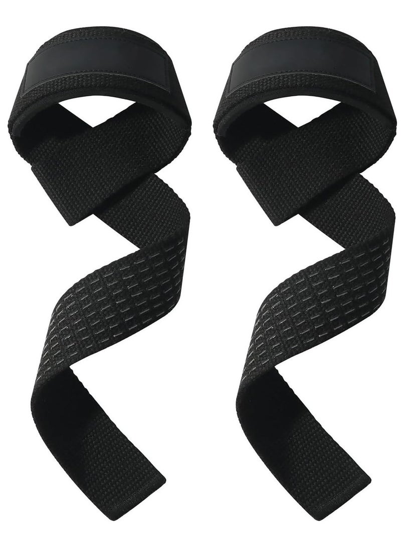 Generic Lifting Wrist Straps Gym Wristbands for Weightlifting Pull Ups and Strength Training 2Pcs  - Image 1