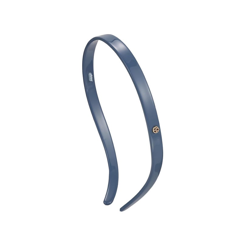 EVITA PERONI Hair Band Acetic Acid Hairband for Womens Hair Comfortable Headbands for Women Fashion Thin Headbands Non Slip Light Blue 1 Count Pack of 1