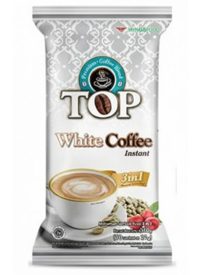 3 in 1 White Instant Coffee 21g Pack of 10