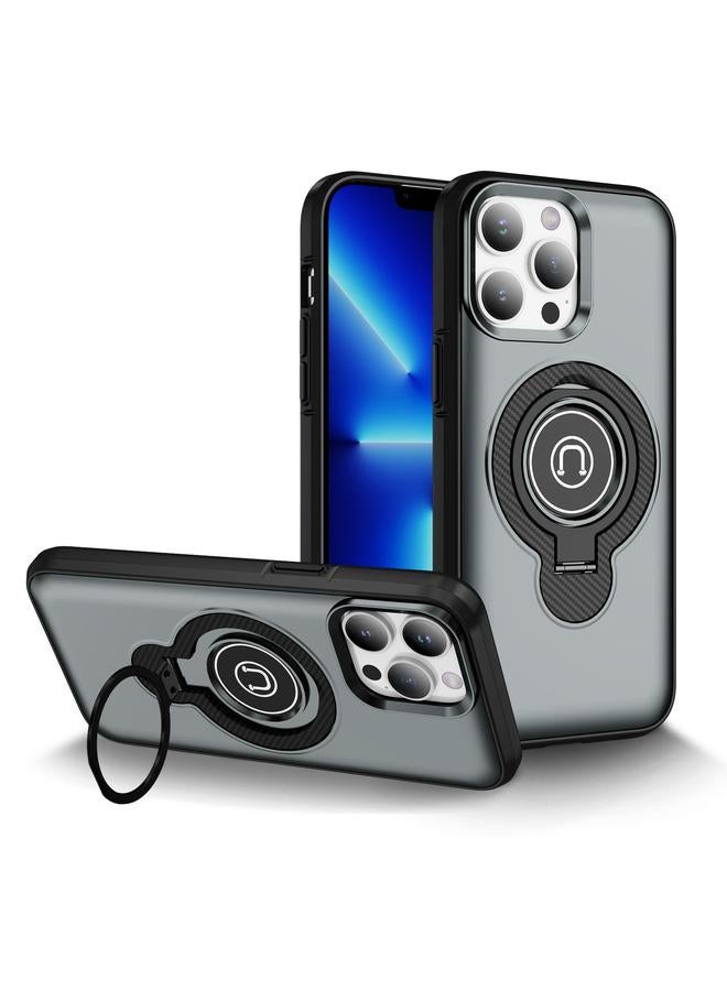 S-TOP Case For iPhone 13 Pro Max Ring Holder Magnetic Phone Case - Image 1