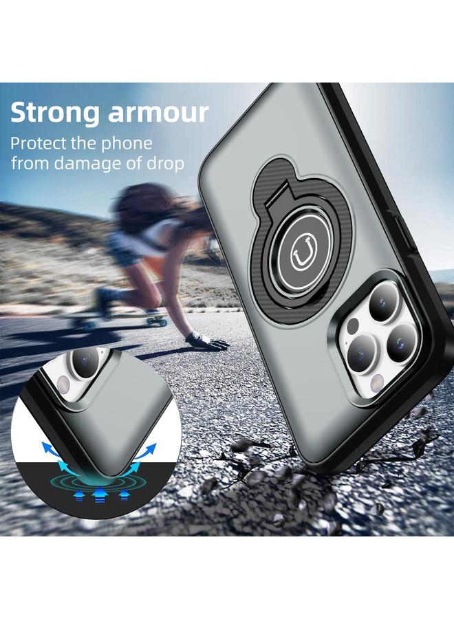 S-TOP Case For iPhone 13 Pro Max Ring Holder Magnetic Phone Case - Image 5