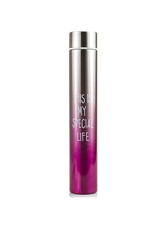 Insulated Water Bottle, Coffee Thermos Mug, Double Wall Vacuum Insulation, Fashionable Style Skinny Mini Slim Stainless Steel Water Bottle, 8.5 Oz (Gradual Grey Purple 250ml) - Image 1