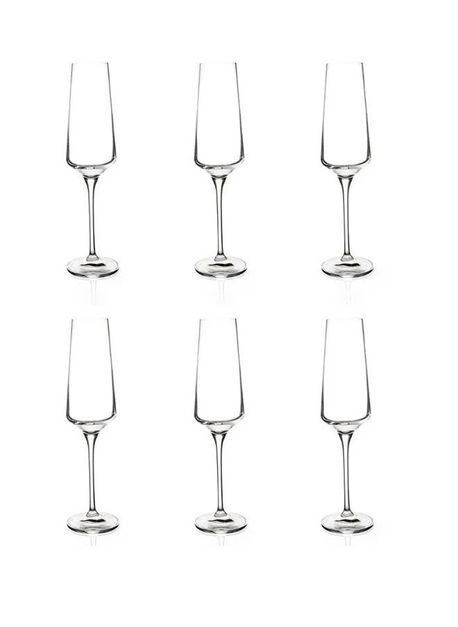 Krosno Krosno Avant-Garde Champagne Flute 180ML 6pc Gift Boxed  - Image 3