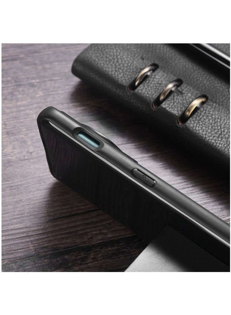 Techie Premium Soft PU Leather Texture MagSafe Phone Case Cover for OnePlus 11 - Green  - Image 4