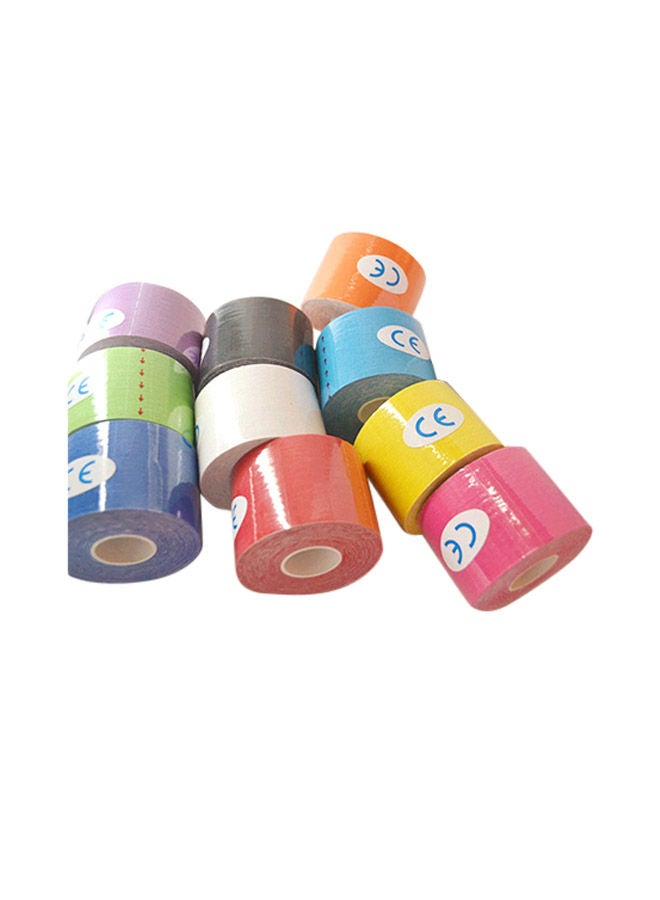 NIBEMINENT 10-Piece Self-Adhesive Tape Anti-Freeze Face Muscle Internal Effect Patch Sports Bandage - Image 1