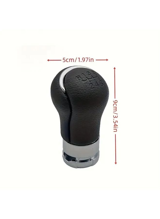 Black 6 Speed ABS Shift Knob For Toyota Hilux Revo 2015 2020 Manual Transmission Upgrade - Image 2