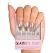 Glamnetic Press On Nails Stardust Medium Pointed Almond Holographic Fake Nails Salon Quality 15 Sizes 30 Nail Kit with Glue - Image 2