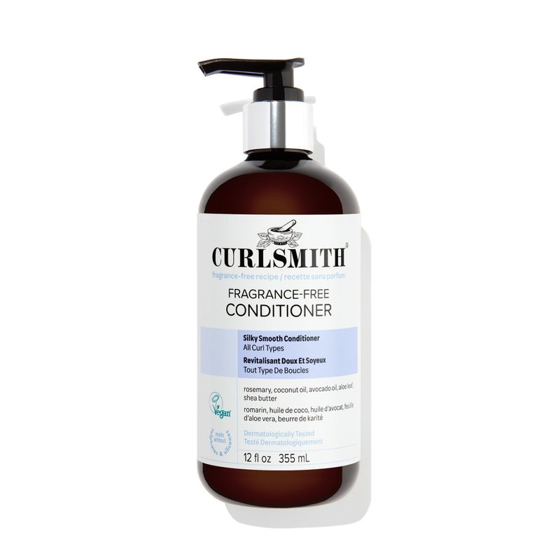 CURLSMITH Fragrance-Free Conditioner - Gently Detangles, Soften and Smooths Hair for Silky Curls (12 oz) - Image 1