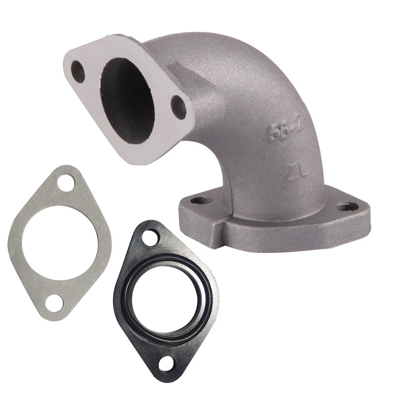 WOOSTAR 25mm Intake Manifold Pipe Replacement for XR50 CRF70 KLX BBR Lifan YX Apollo 110cc 125cc 140cc 150cc 160cc Engine Taotao Kazuma ATV Pit Dirt Bike
