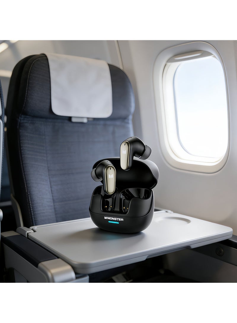 مونستر اللاسلكي TWS سماعات بلوتوث عالية الجودة الرياضة الحد من الضوضاء اللاسلكي في نوع الأذن - Image 3