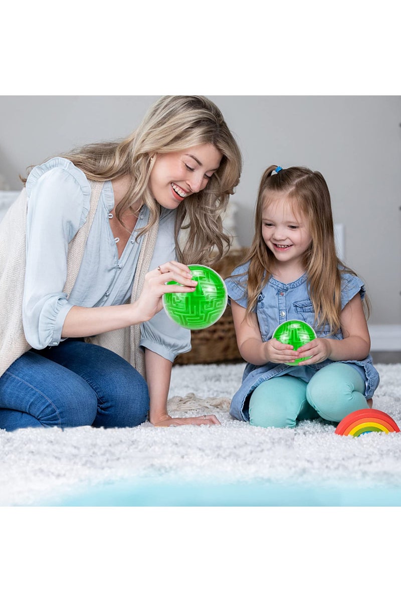 CMGTYYD Puzzle Ball for Kids, Maze Ball for Boys Girls Adults Gift, Memory Brain Puzzle Games - Challenges Intellectual Reaction Speed 3D Maze Puzzle - Image 5