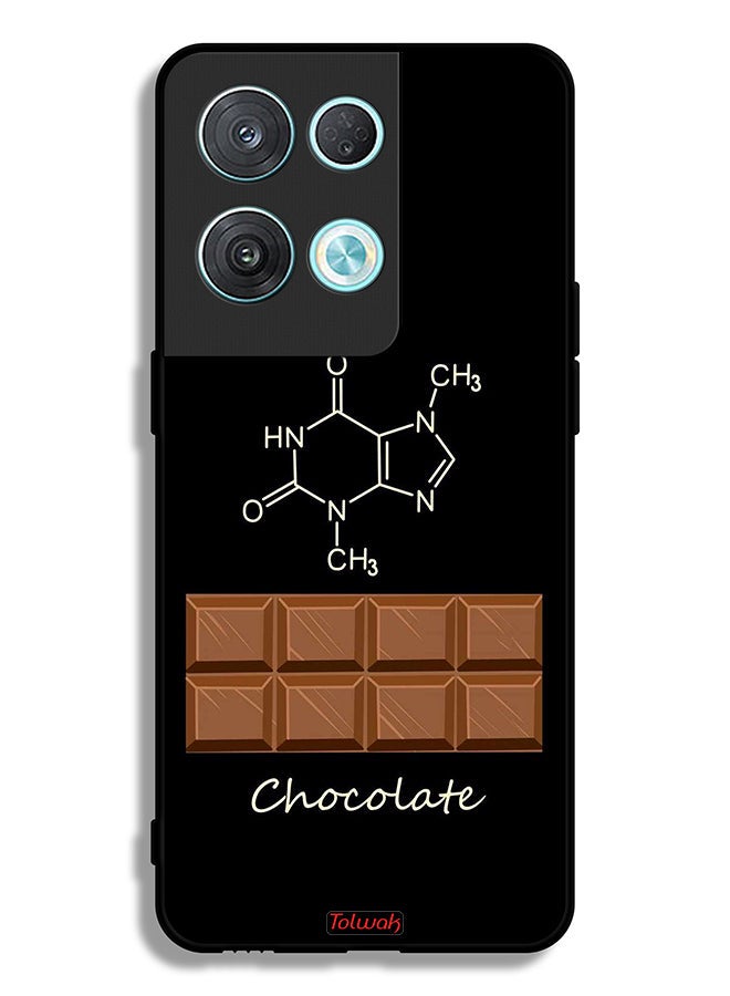 Tolwak Oppo Reno8 Pro 5G Protective Case Cover Chocolate - Image 2