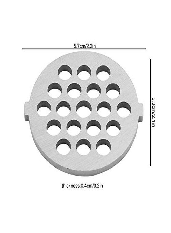 Garosa Professional Meat Grinder and Mincer Replacement Plate Durable Alloy Disc with 5mm & 7mm Holes for Efficient Home and Commercial Meat Processing - Image 3
