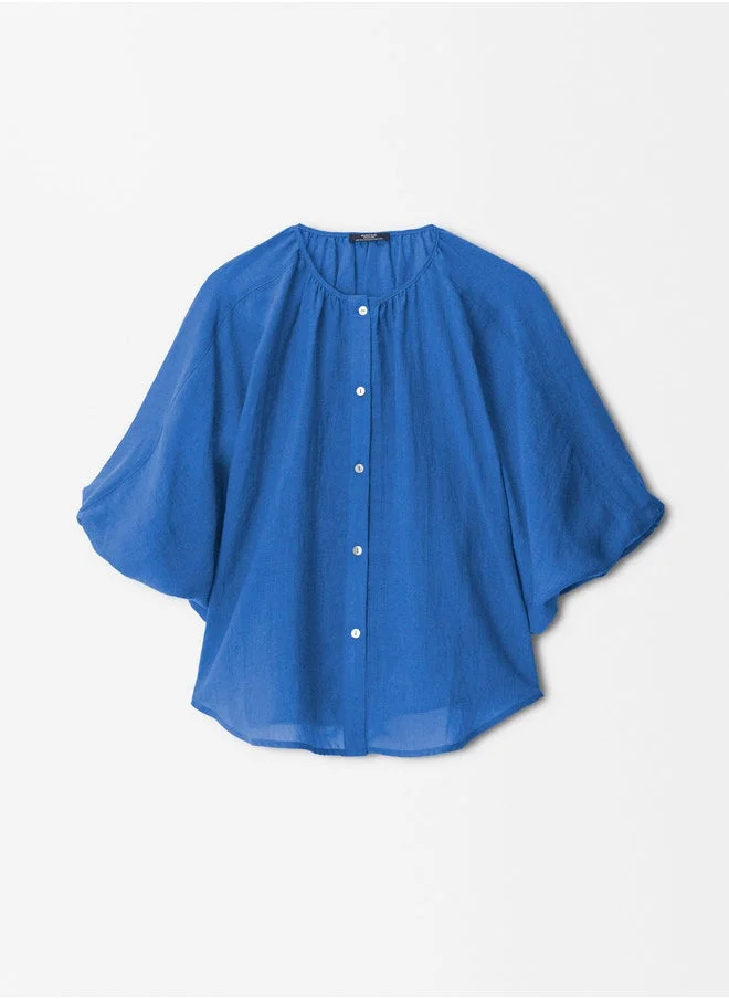 PARFOIS Puff Sleeve Shirt