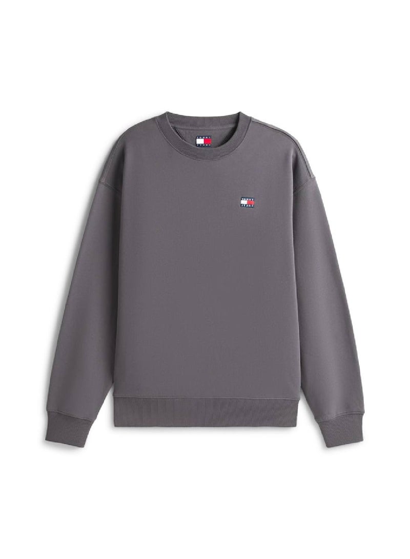 TOMMY JEANS Logo Badge Relaxed Sweatshirt - Image 1