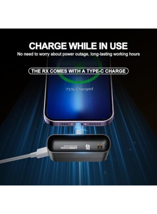 LENSGO Wireless Lavalier Microphone 518c mini - Image 3