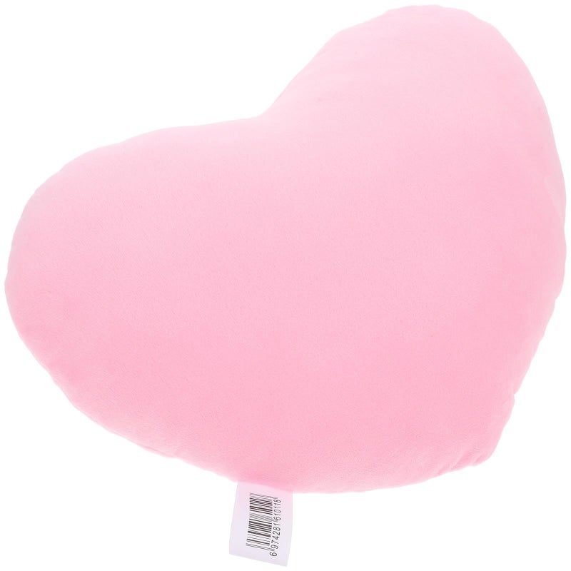 Heart Shaped Pink Throw Pillow 30cm Plush Cushion for Living Room Bedroom Office - Image 2