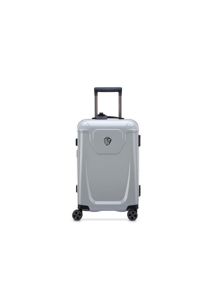 PEUGEOT Voyages 55cm Hardcase 4 Double Wheel Cabin Luggage Trolley - White  - Image 1