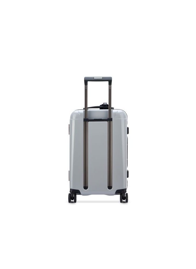 PEUGEOT Voyages 55cm Hardcase 4 Double Wheel Cabin Luggage Trolley - White  - Image 2