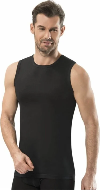 Jiber Men's Zero Sleeve Undershirt Colorful 6 Pack - 114